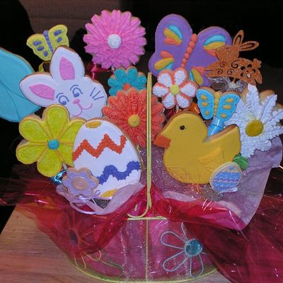 Easter Cookie Bouquet
