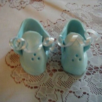 Fondant Baby Booties