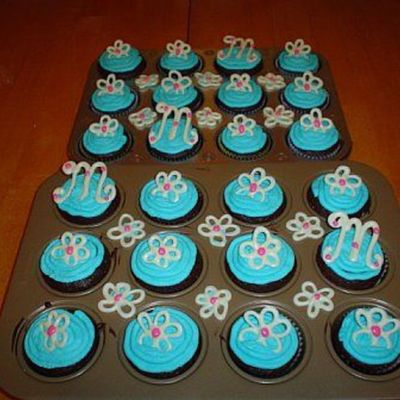 Blue M Cupcakes