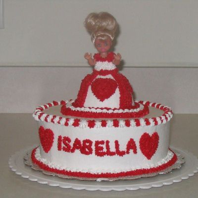 Heart Mini Doll Cake