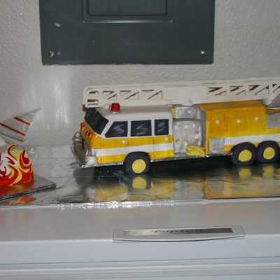 Firetruck Cake #1