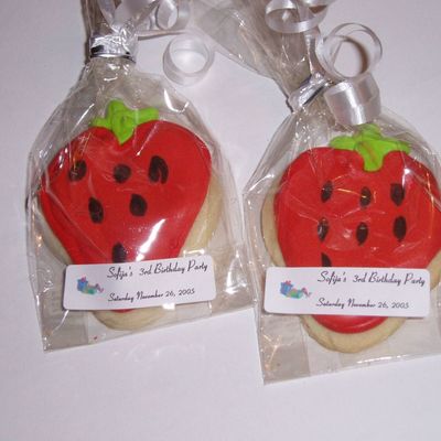 Strawberry Cookies