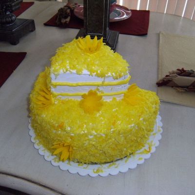 Yellow Coconut Cake