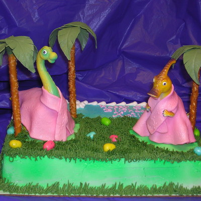 Pretty In Pink Dinosaurs