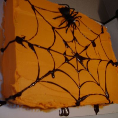 Spiderweb Cake