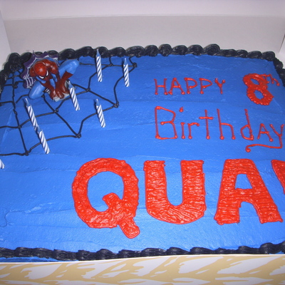 Spiderman Cake