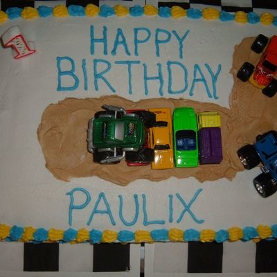 Monster Truck Cake