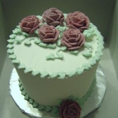Rose Cake For Mom