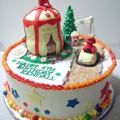 Carnival Themed Cake