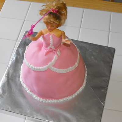 Barbie Birthday Cake