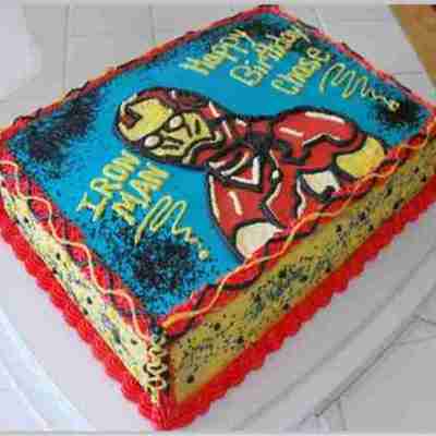 Iron Man Cake