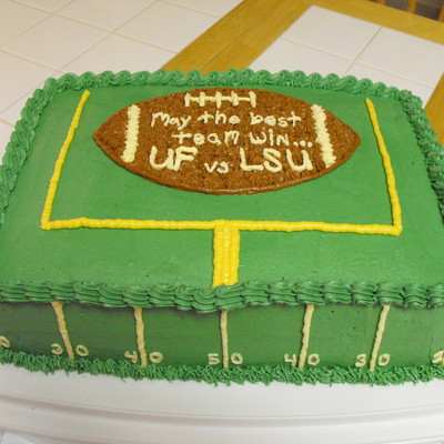 Uf Vs Lsu Football Cake