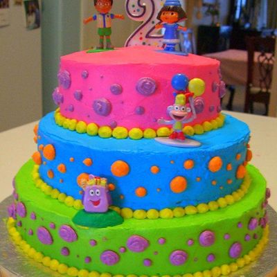 Dora And Diego Cake