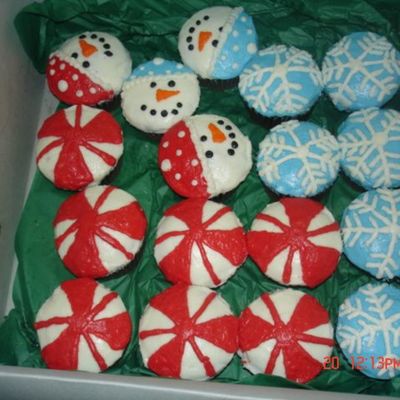 Christmas Cupcakes