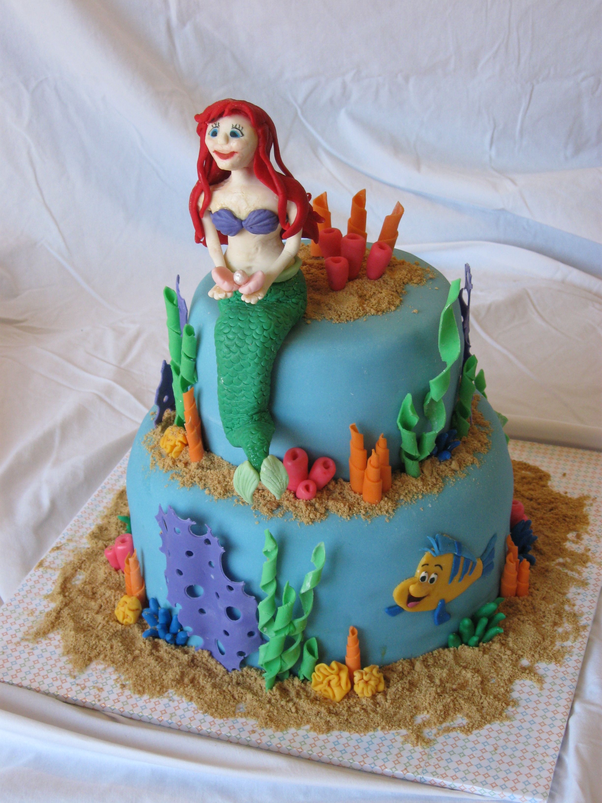 Little Mermaid Cake