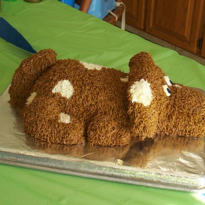 Dog Birthday Cake