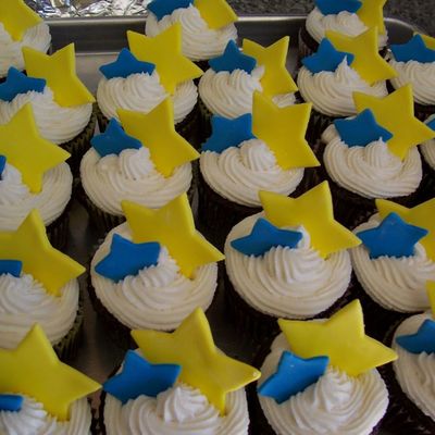 Shining Star Cupcakes