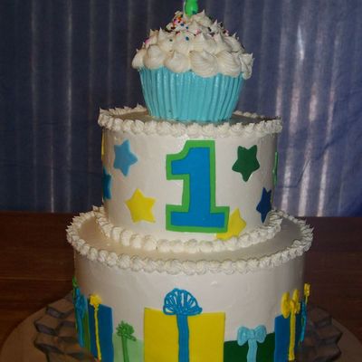 Joshua's First Birthday Cake