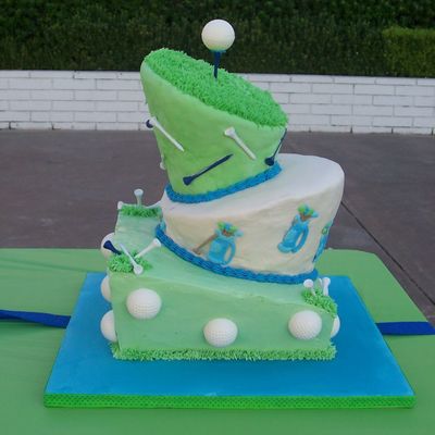30Th Birthday Golf Cake