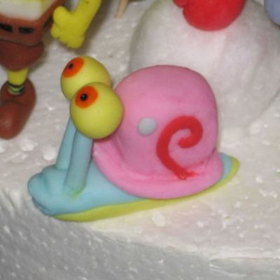 Gary 3D Figure From Sponge Bob