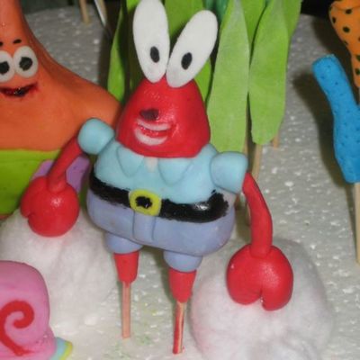 Mr. Crab 3D Figure From Sponge Bob