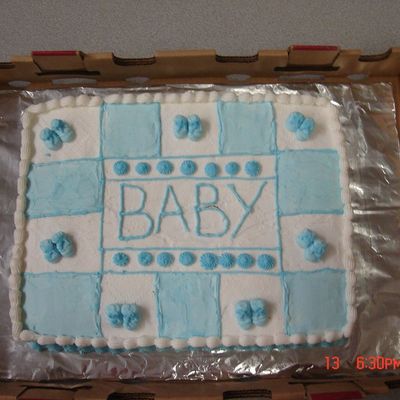 Baby Bootie Cake