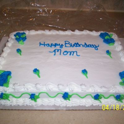 Birthday Cake For 52 Year Old Woman