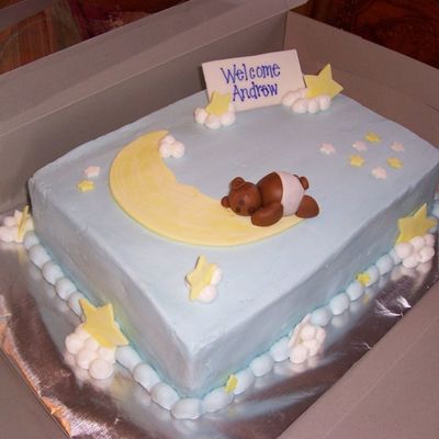 Baby Boy Cake