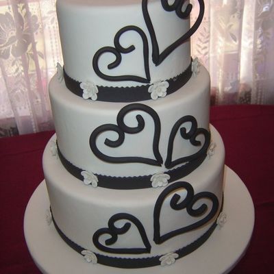 Balck And White Heart