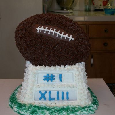 Super Bowl Cake