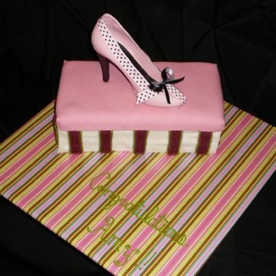Shoe Box Cake