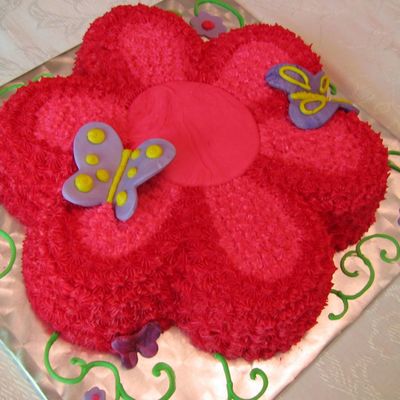 Flowers And Butterflies