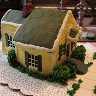 Shingled Yellow House