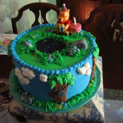 Pooh At The Fishing Hole