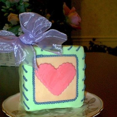 Individual Heart Cakes