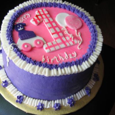 Girl's First Birthday Puppy