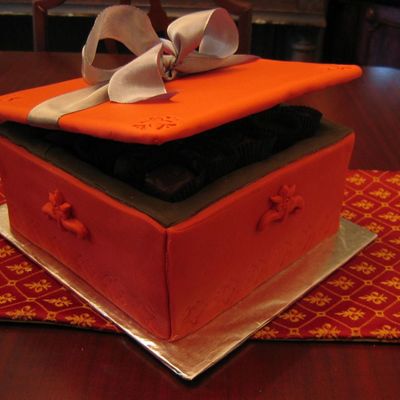 Square Chocolate Box