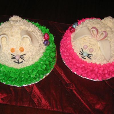 His And Hers Easter Bunnies
