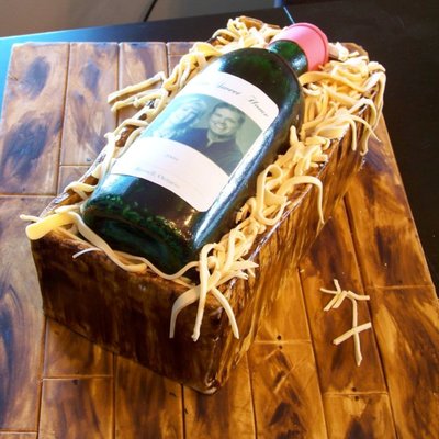 Wine Bottle For Housewarming