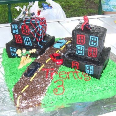 Spiderman Cake