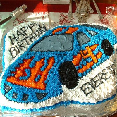 Racecar Cake