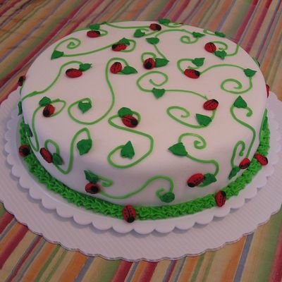 Ladybug Cake