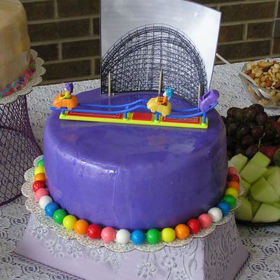 Roller Coaster Cake