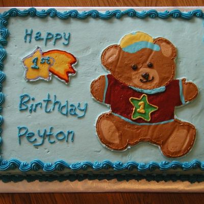 1St B-Day Bear