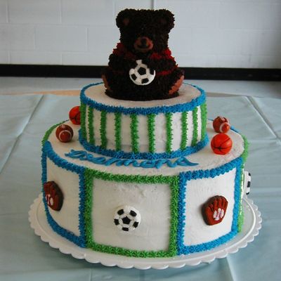 Sport Bear Babyshower