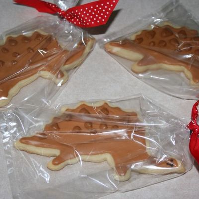 Dinosaur Cookies
