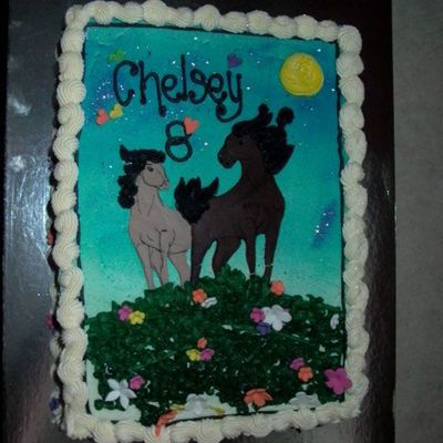 Horses Birthday Cake
