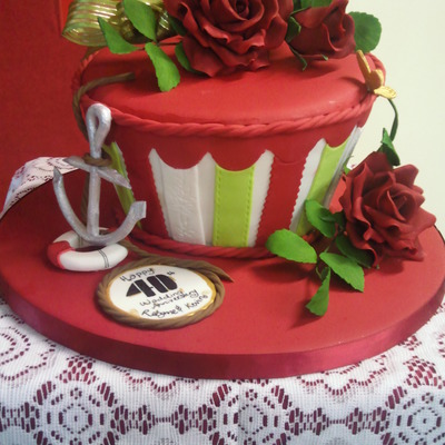 Mad Hatter Ruby Wedding Anniversary