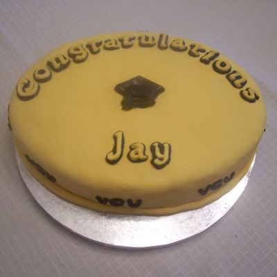 College Graduation Cake