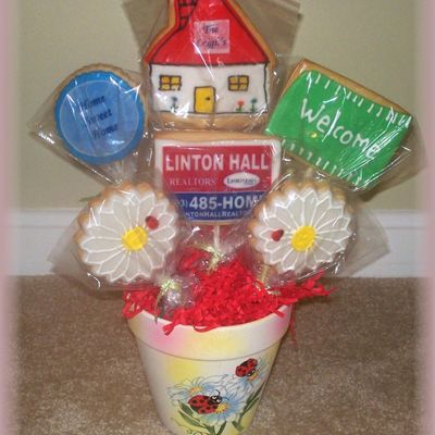 Cookie Bouquet For Real Estate Agent